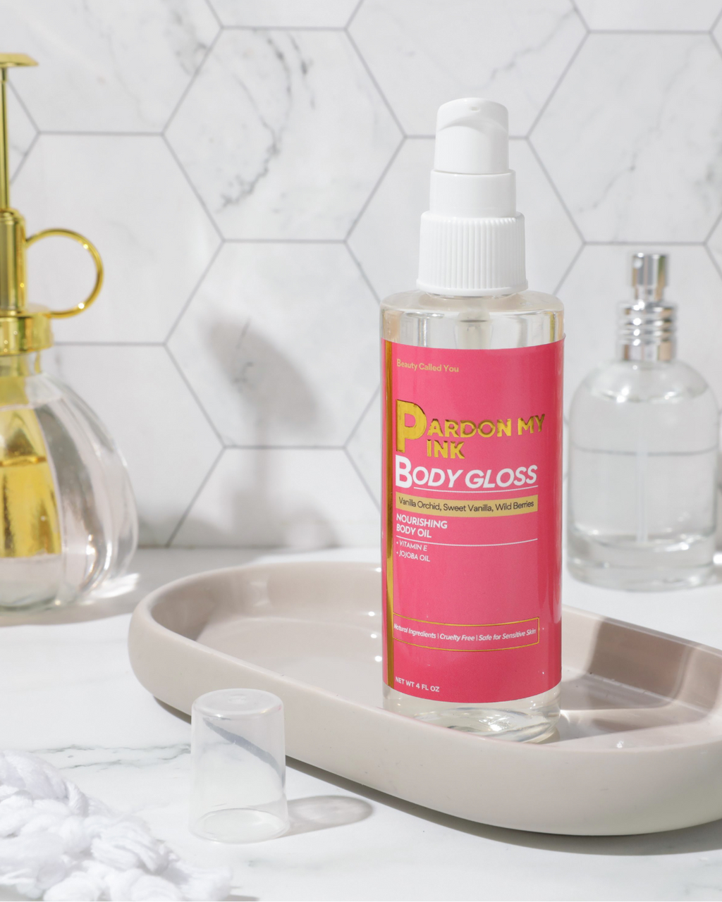 Pardon My Pink Body Gloss