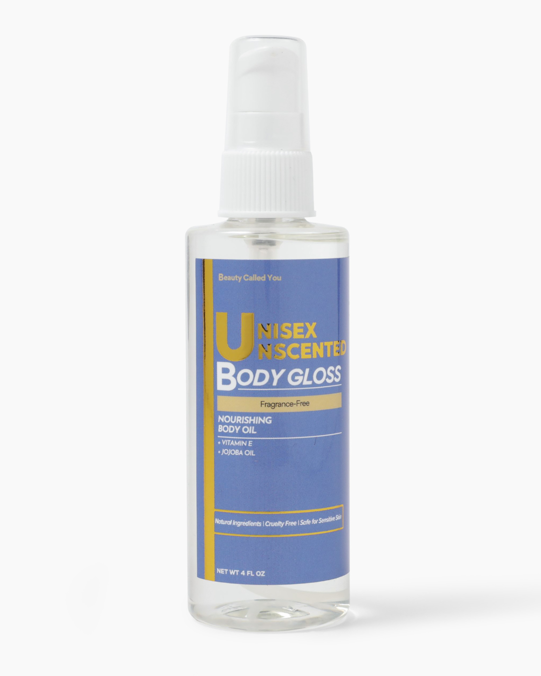 Unisex Unscented Body Gloss